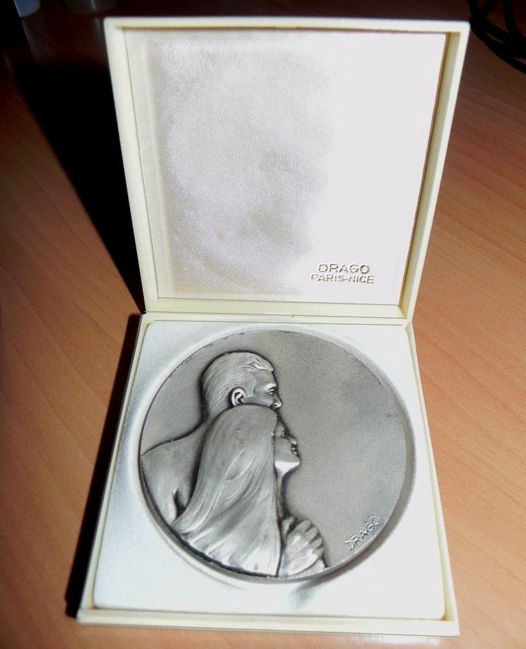 M�daille De Drago, Grav�e Pierre Baudis , Mariages � Toulous 10 Albi (81)