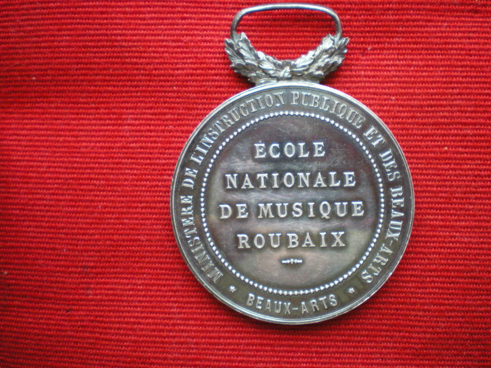 M�daille de l'Ecole Nationale de Musique de Roubaix. 50 Caen (14)