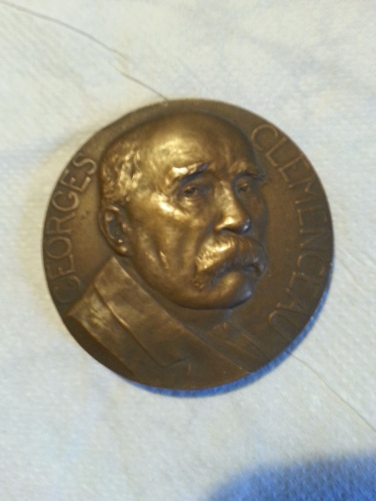 médaille georges clemenceau 140 Montceaux-lès-Provins (77)