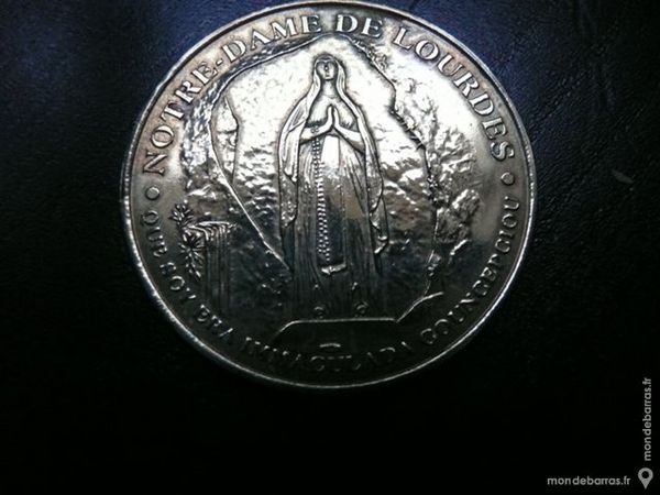 Médaille grotte de Lourdes Monnaie de Paris 6 Bordeaux (33)
