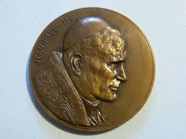 Médaille jean paul 2  50 Lalande-de-Pomerol (33)