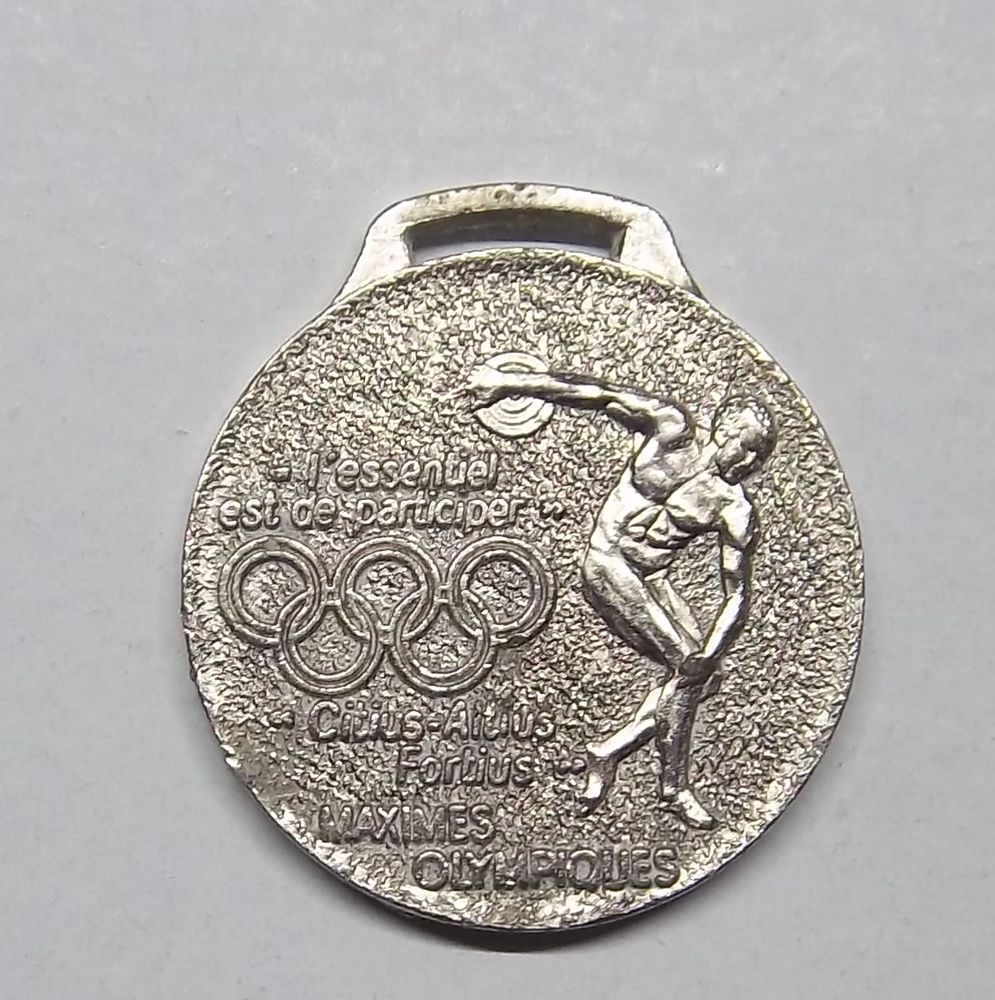 Médaille Magnard jeux olympiques 4 Colombier-Fontaine (25)