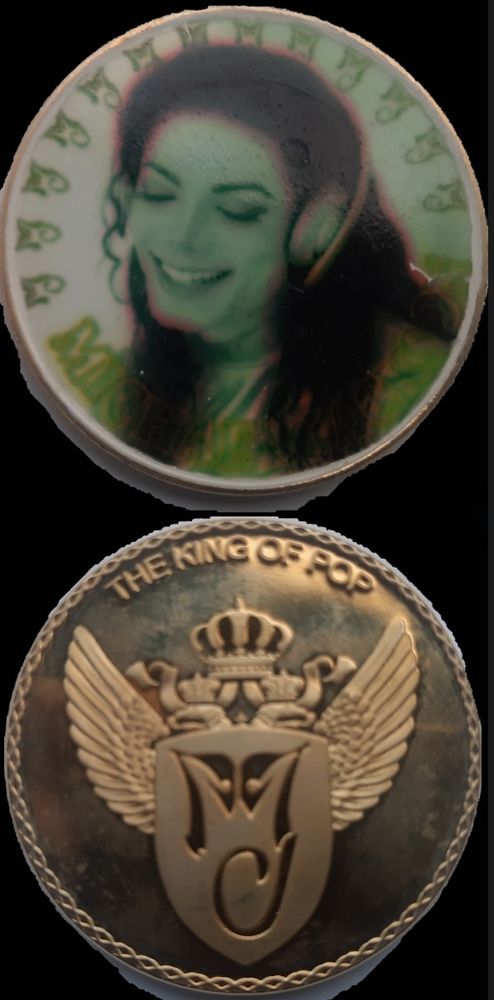 3 medaille de Michel Jackson 
800 Creil (60)