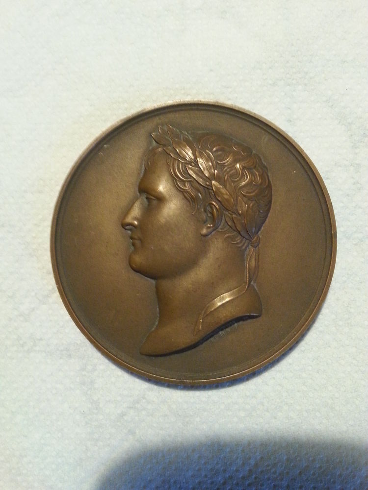 médaille napoléon  120 Montceaux-lès-Provins (77)