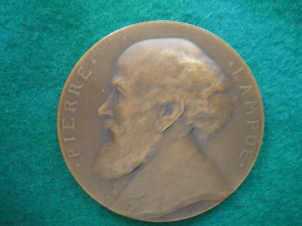 M�daille de Pierre LAMPUE - Conseiller Municipal. 35 Caen (14)