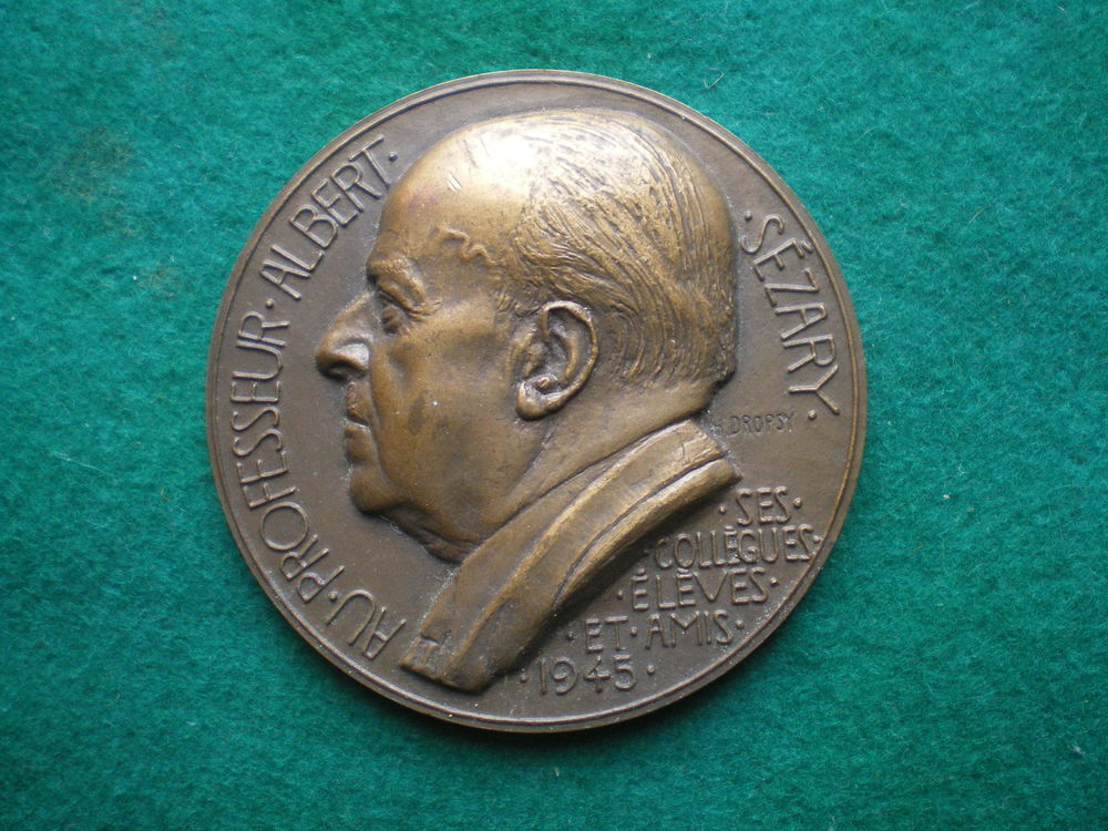 M�daille du Professeur Albert SERAZY. 250 Caen (14)