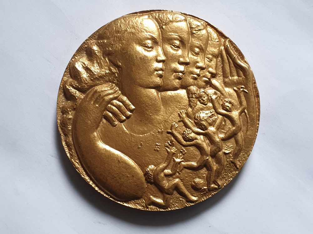 M�daille S�curit� Sociale 1988 40 Bordeaux (33)