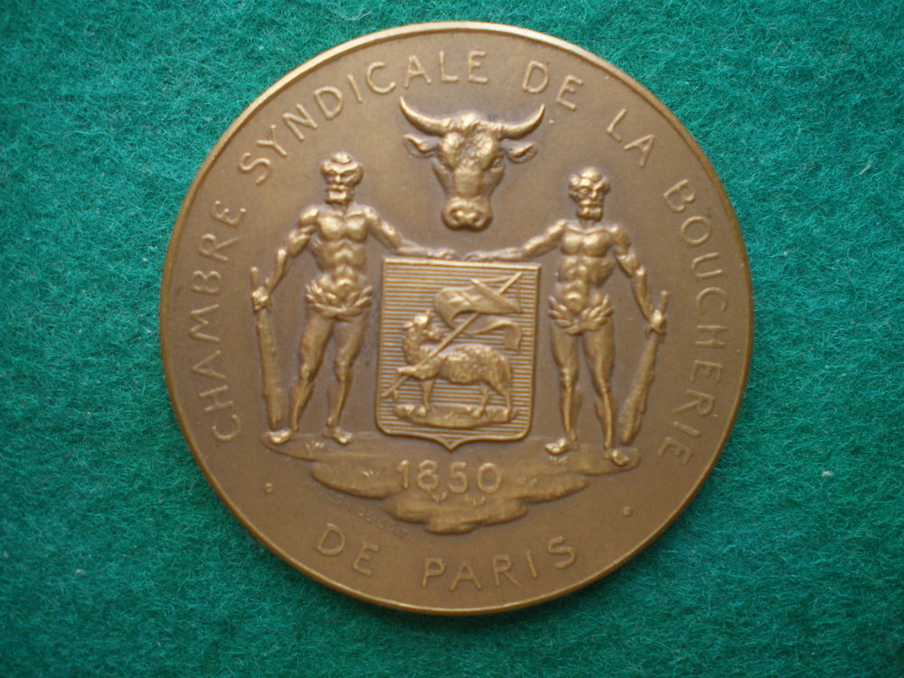 M�daille du Syndicat de la Boucherie de Paris. 55 Caen (14)