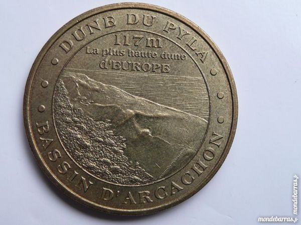 Médaille touristique Dune Du Pyla 2004 22 Bordeaux (33)