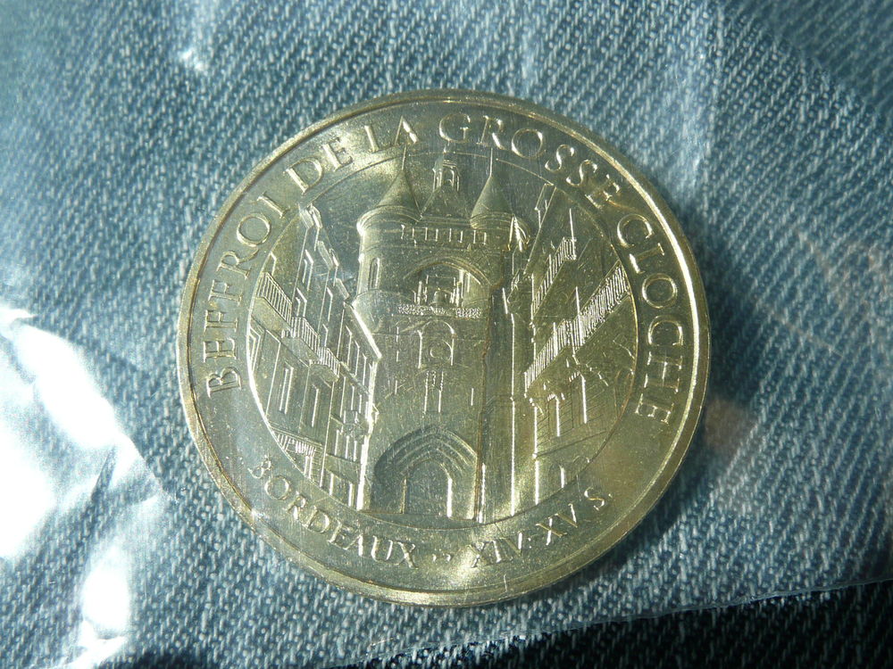 M�daille touristique Monnaie de Paris Beffroi Bx 4 Bordeaux (33)