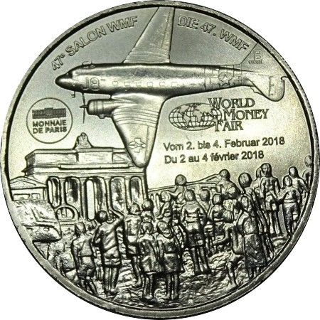 M�daille World Money fair  2018 Monnaie de Paris 3 Haguenau (67)