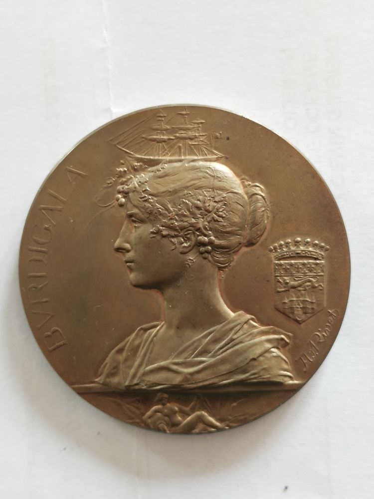 MEDAILLE     XIII EXPOSITION de BORDEAUX     ANNEE 1895 50 Dolus-d'Ol�ron (17)