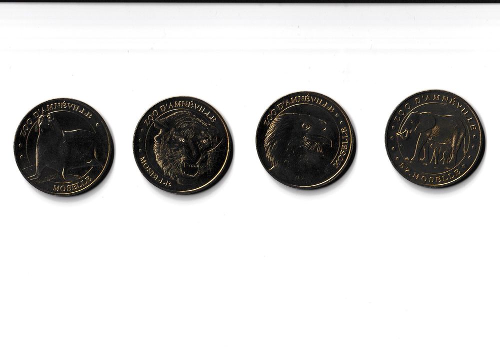 MDP Lot 4 m�dailles Zoo d'Amn�ville
0 Houdemont (54)