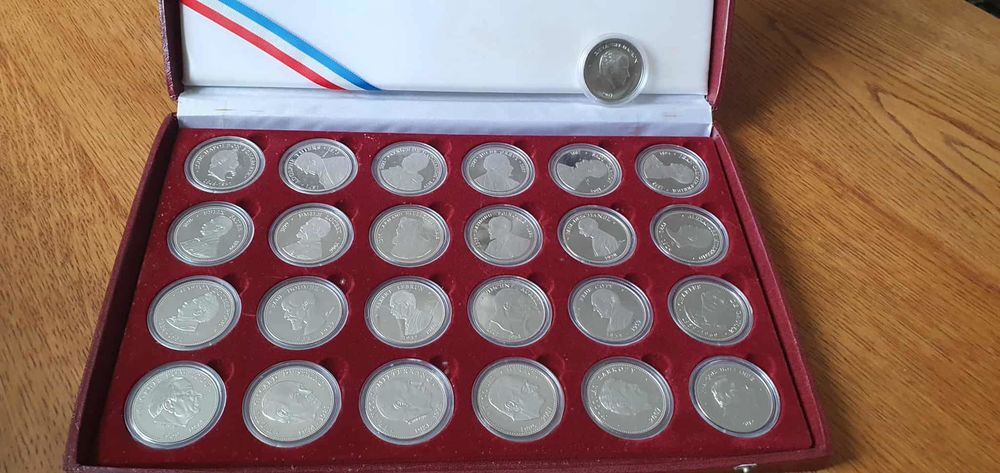 M�dailles argent�s des Pr�sidents 70 Bischheim (67)