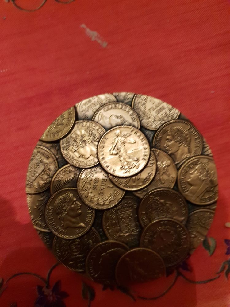 m�dailles de bronze 40 Paris 13 (75)