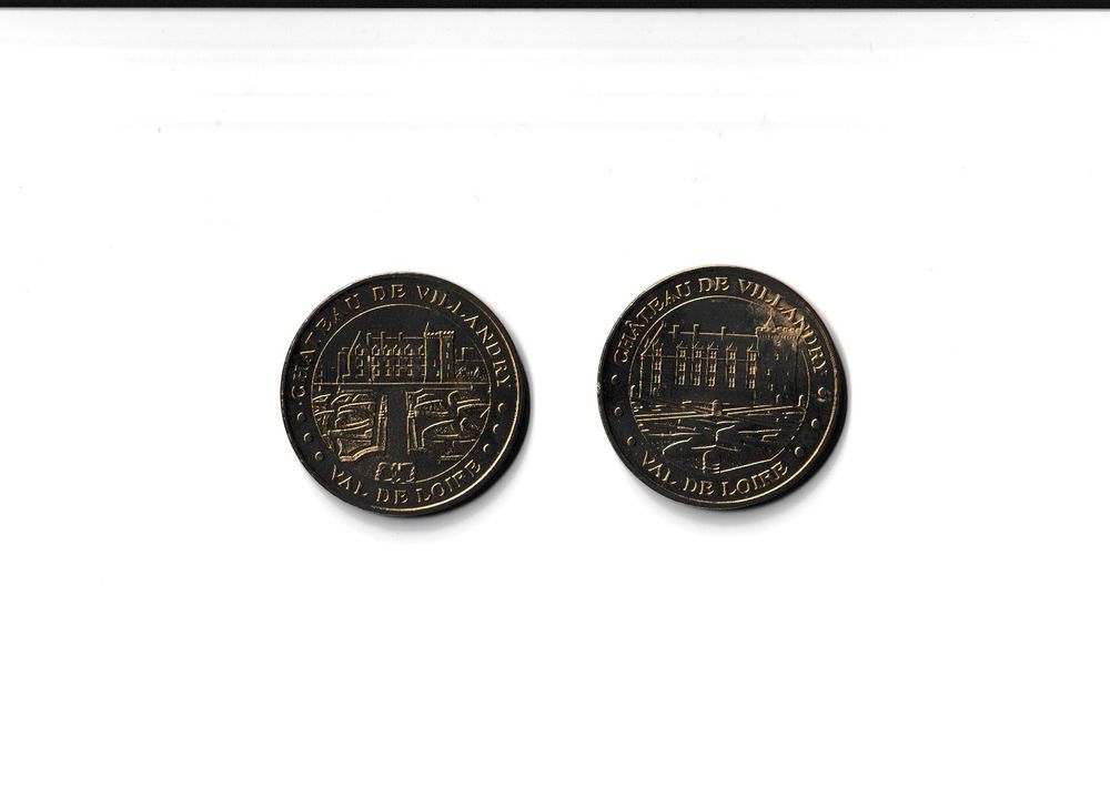 MDP Lot 2 m�dailles Ch�teau et Jardins de Villandry 0 Houdemont (54)