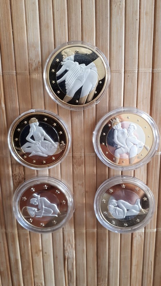 5 m�dailles Sex Euros Kamasutra Neuves  - 7 euros pi�ce 7 Villemomble (93)