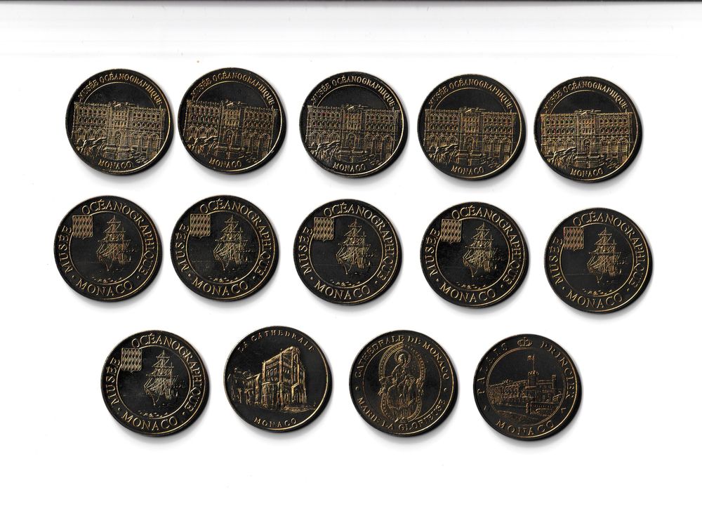 MDP Lot 14 m�dailles Monaco
0 Houdemont (54)