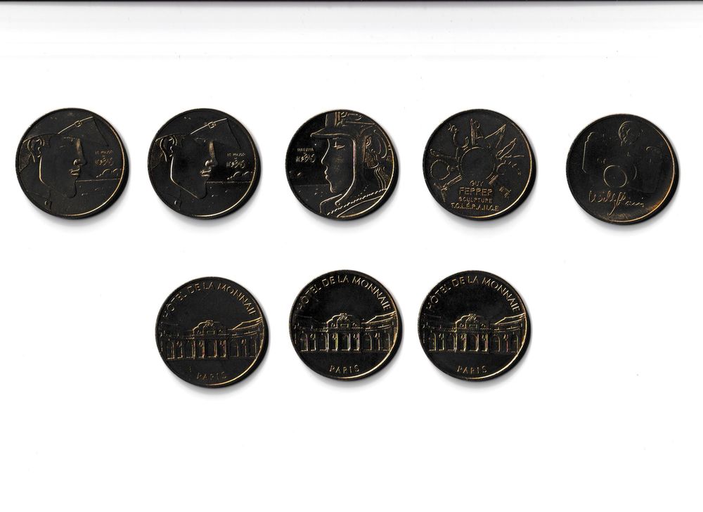 MDP Lot 8 m�dailles Monnaie de Paris
0 Houdemont (54)