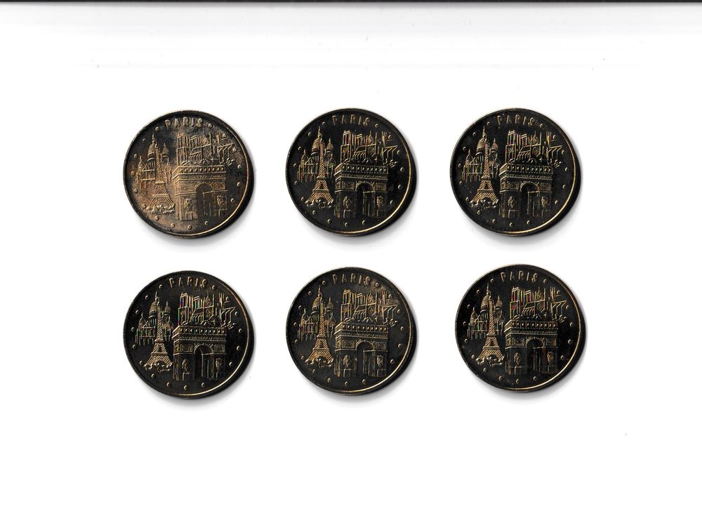 MDP Lot 6 m�dailles monuments de Paris
0 Houdemont (54)