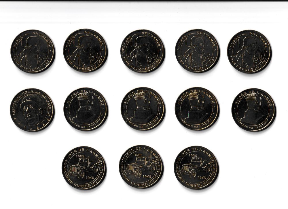 MDP Lot 13 m�dailles Mus�e de l'arm�e
0 Houdemont (54)