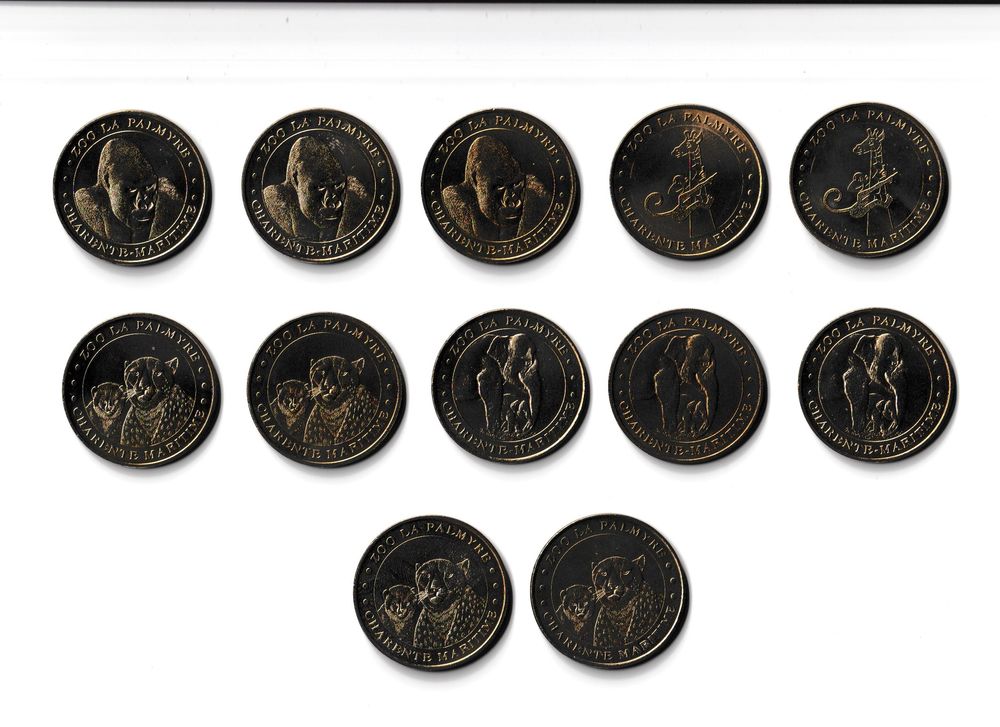 MDP Lot 12 m�dailles Zoo de la Palmyre
0 Houdemont (54)