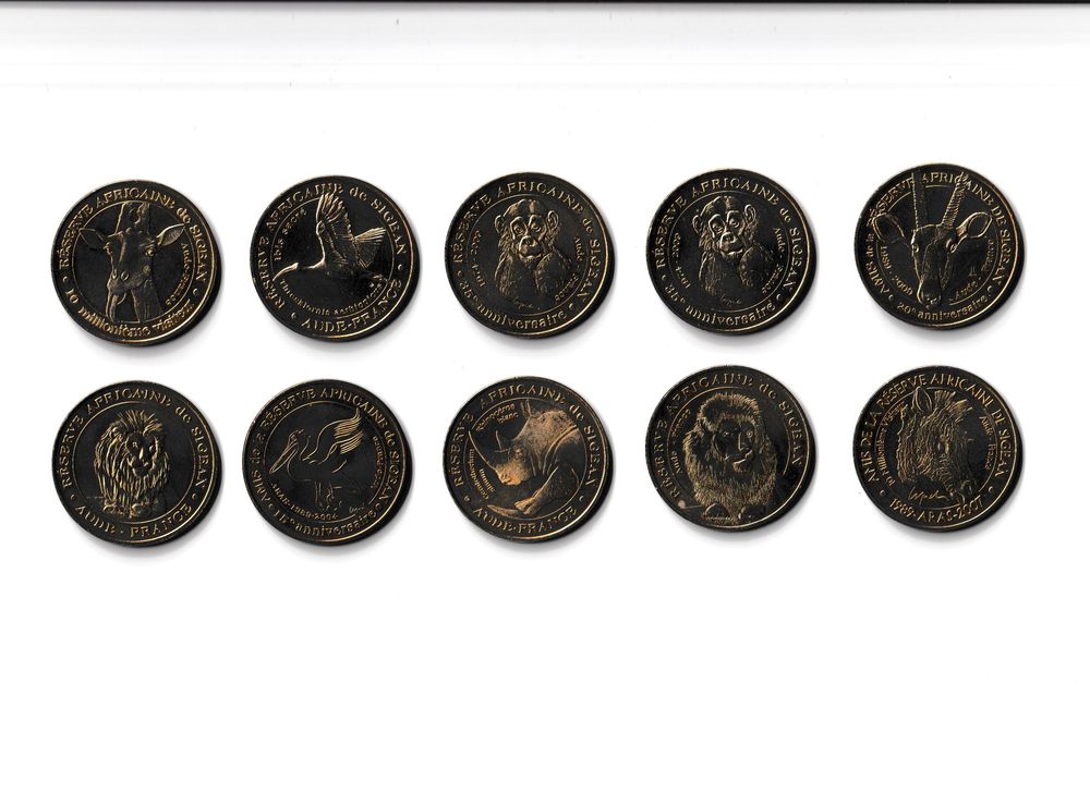 MDP Lot 10 m�dailles R�serve Africaine de Sigean
0 Houdemont (54)