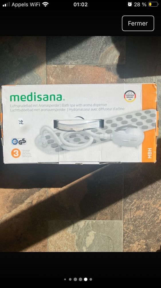 medisana hydromasseur avec diffuseur d'ar�me 70 Nissan-lez-Enserune (34)