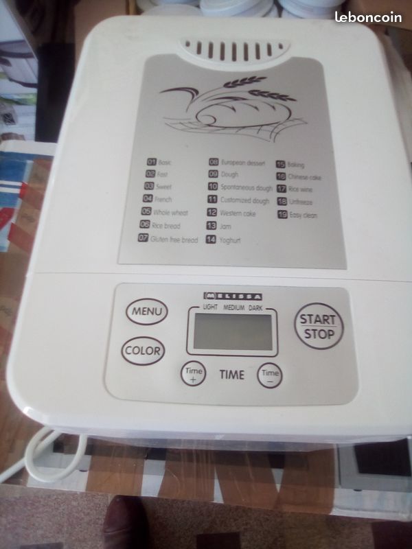 Melissa Bread Malet machine � pain jamais servi 38 Charmes (88)