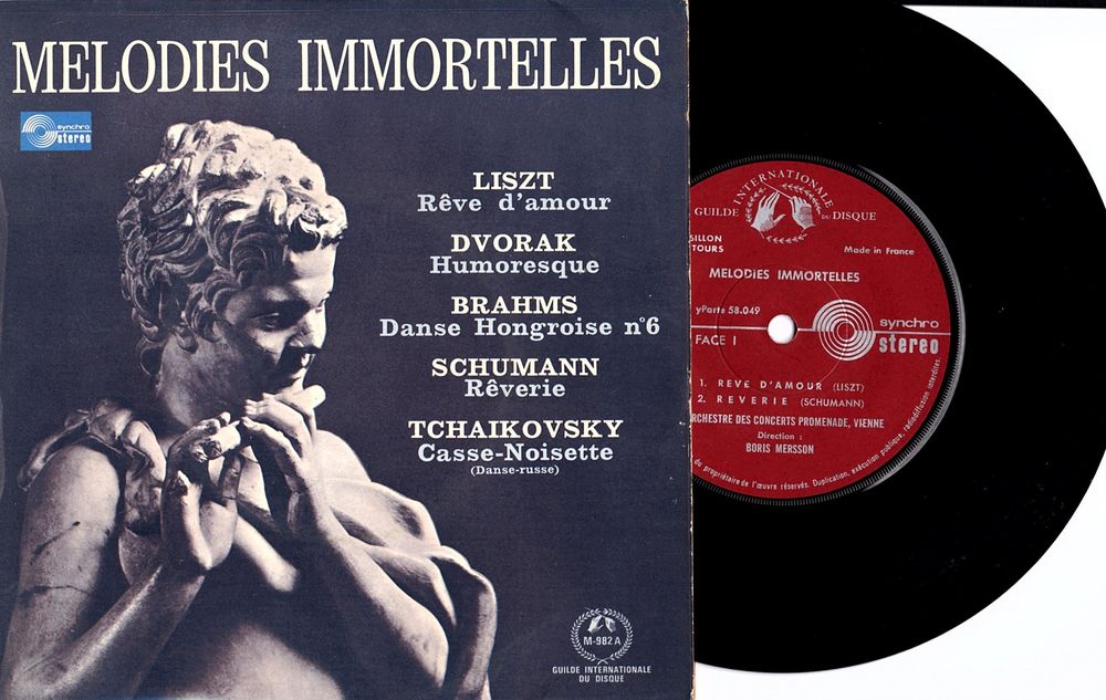 45 trs M�lodies �ternelles 5 Pontoise (95)