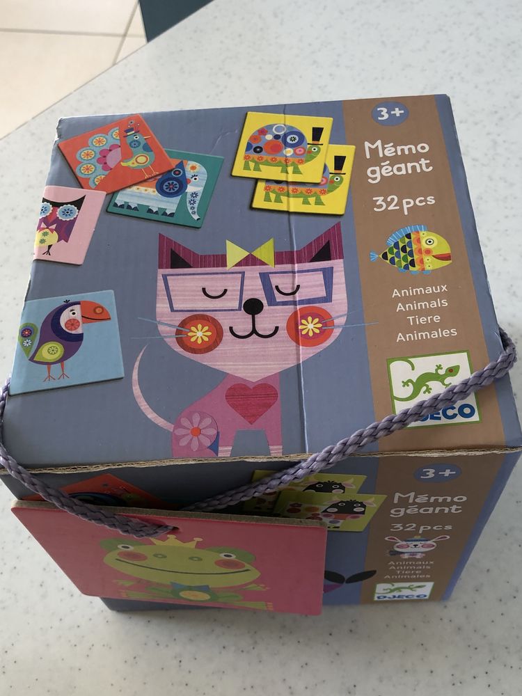 M�mo g�ant animaux 32 pi�ces enfants pratiquement neuf 10 Montarnaud (34)