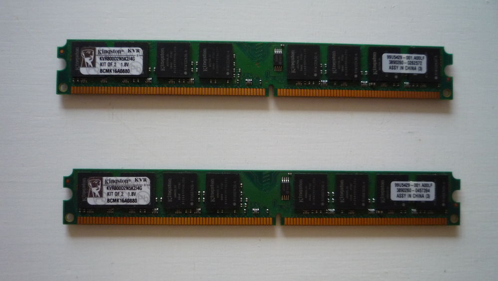M�moire Kingston 4GB (2x2GB) 20 Guilherand-Granges (07)