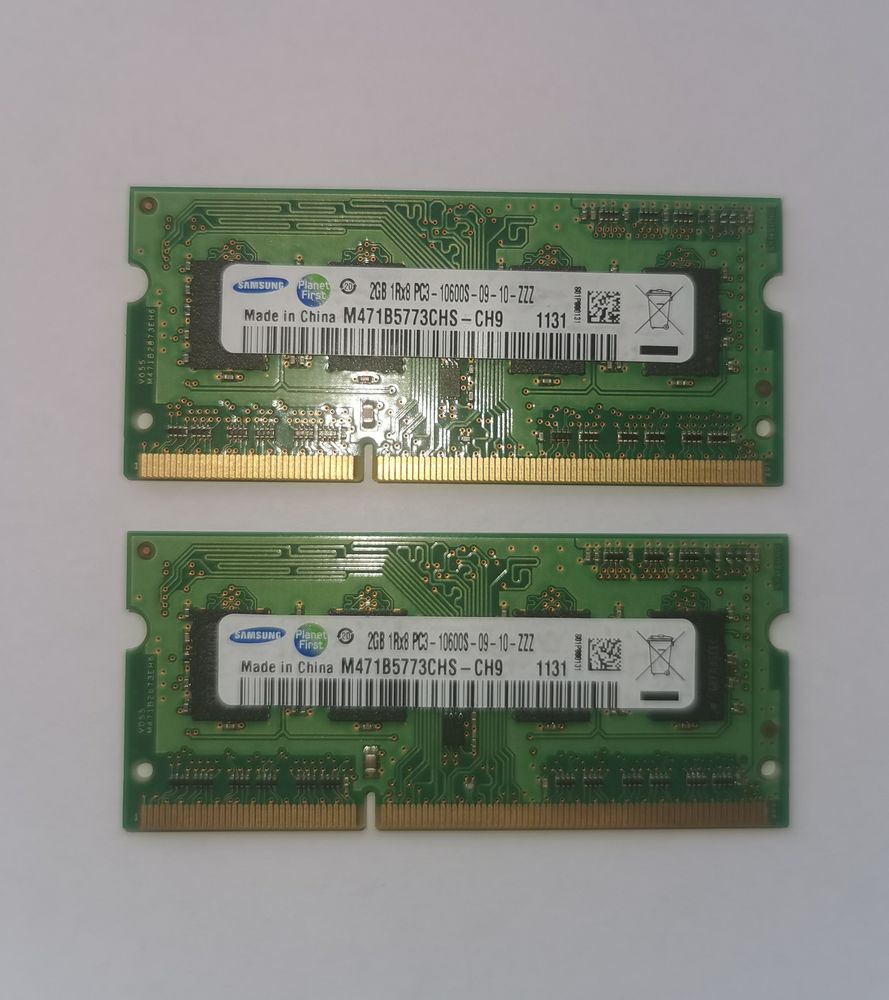 Mémoire Samsung 4 go (2x2go) DDR3  15 Plaisir (78)