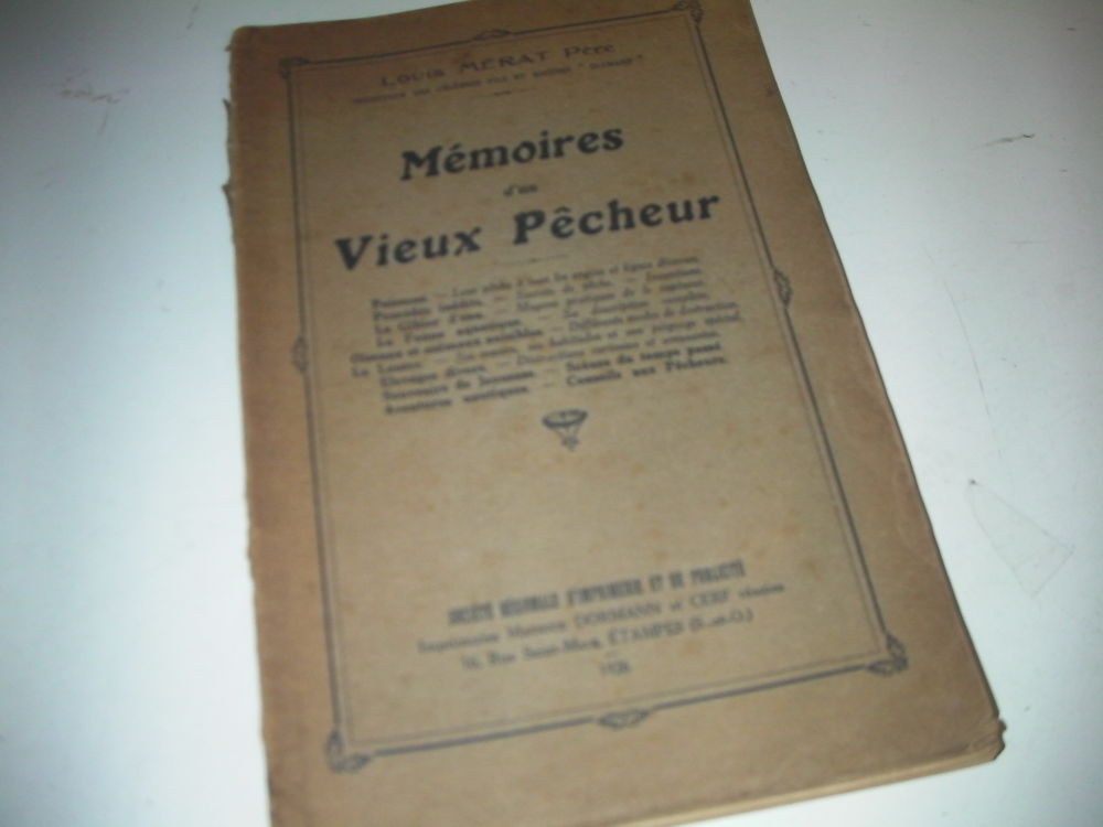 m�moires d'un vieux p�cheur 30 Roques (31)