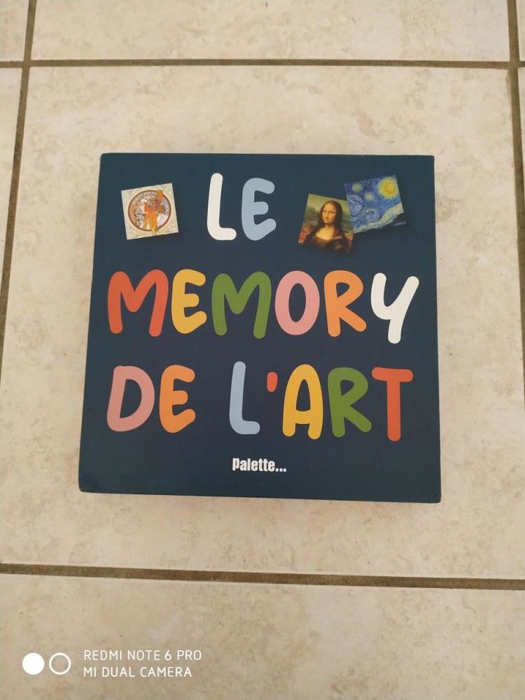 Jeu Le Memory de l'art (Neuf) 12 Ardoix (07)