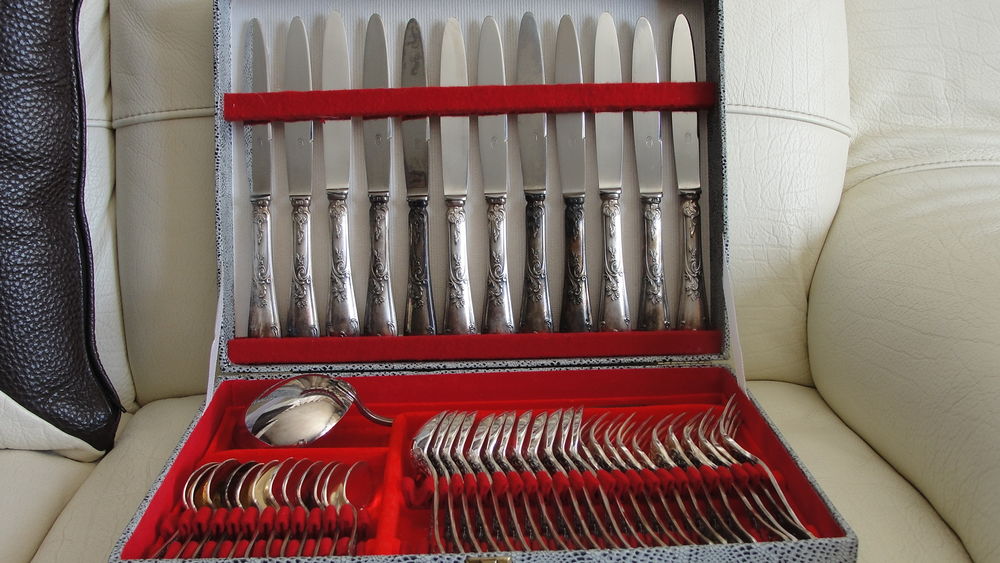 M�nag�re m�tal argent� 80 Six-Fours-les-Plages (83)