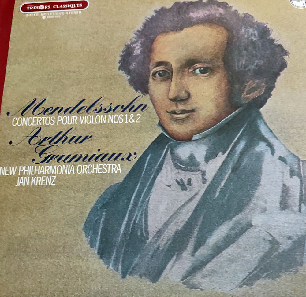 Mendelssohn / Chopin Concertos pour violon n�1 & 2 Grumiaux 35 Andernos-les-Bains (33)
