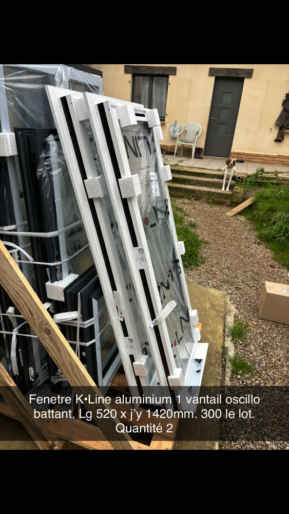 Menuiserie Aluminium K?Line neuves. 500 Saint-Blimont (80)