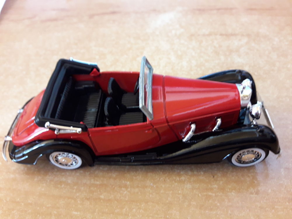 Mercedes 540K 1/43 + fascicule n� 32 + boitier 10 Castel-Sarrazin (40)