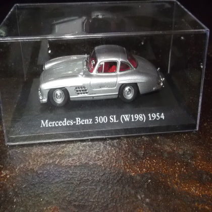 Mercedes-Benz 300 SL Argent 1/43 15 Bourecq (62)