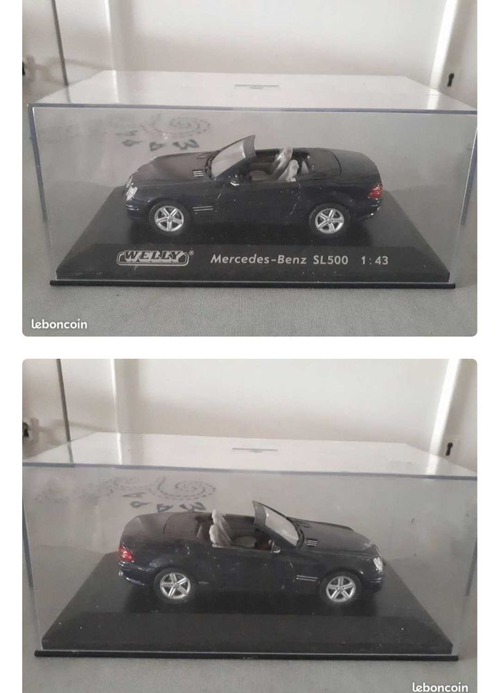 Mercedes Benz SL500 - WELLY 1.43 20 Villemomble (93)