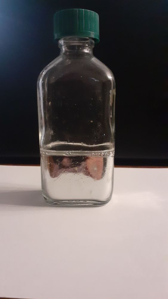 mercure blanc ( argent� )  en bouteille de 1 kg net 90 Manduel (30)