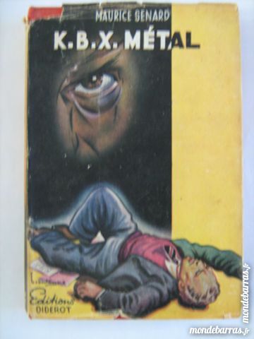 K B X METAL éditions  DIDEROT  roman policier 10 Brest (29)