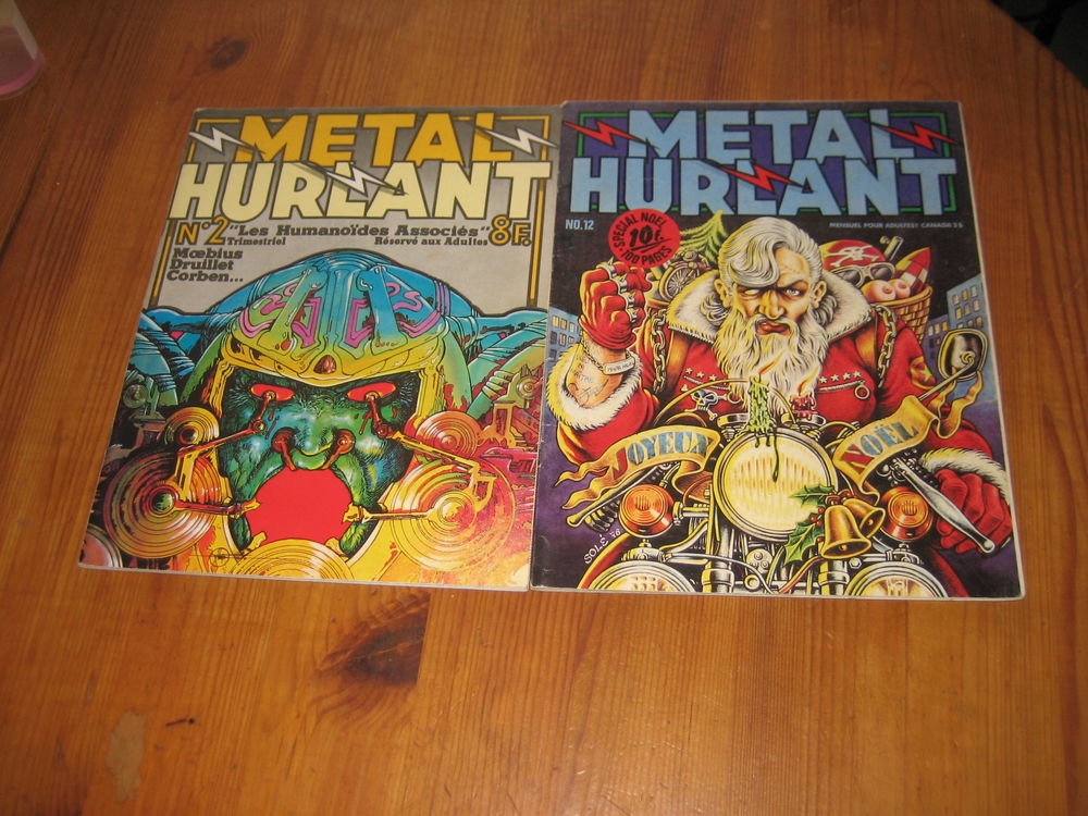 lot METAL HURLANT 2+12 humanoides associ�s 1975/76 20 C�zy (89)
