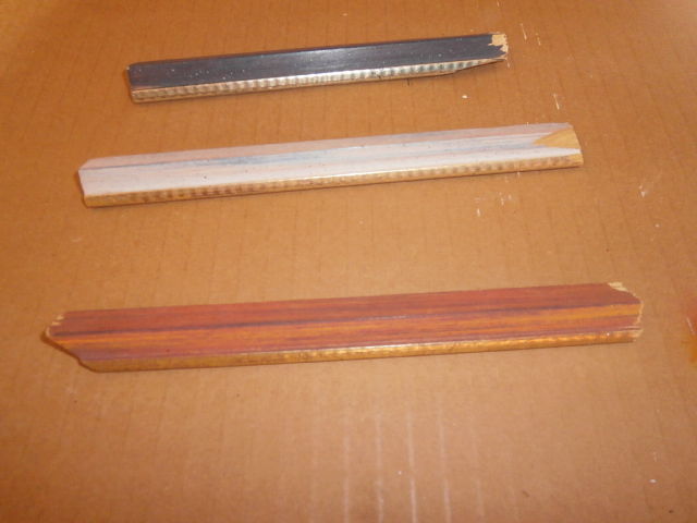 Lot de 186 m�tres de baguettes fines de diff�rentes couleurs 279 Wolxheim (67)