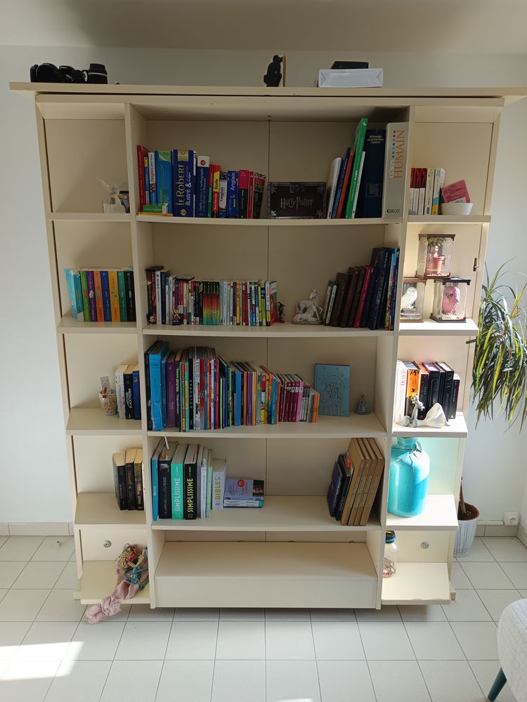 meuble lit amovible et pivotant avec son matelas140*200 300 Saint-Martin-du-Var (06)