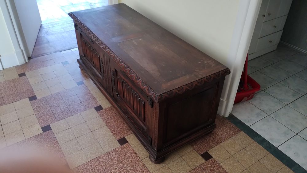 Meuble ancien en bois massif rare 200 Nice (06)