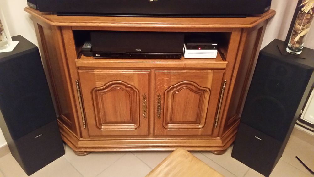 Meuble tv d'angle en ch�ne 110 Valenciennes (59)