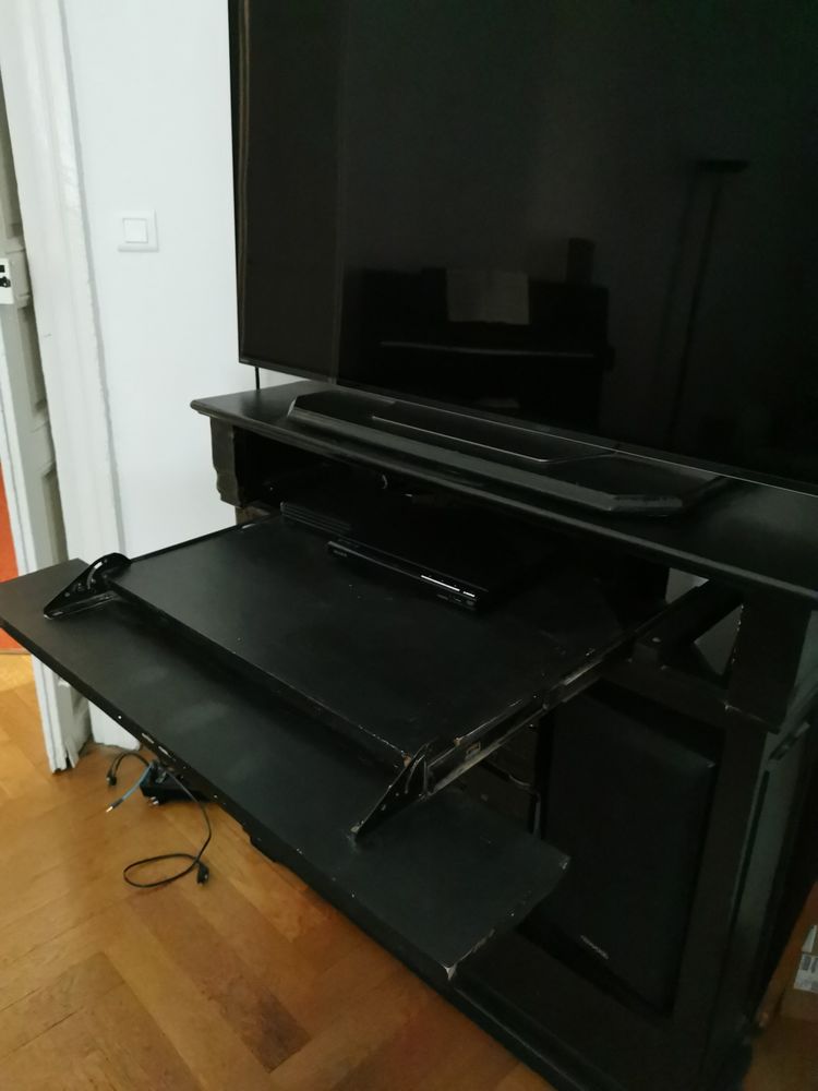 Meuble angle TV HiFi merisier massif 250 N�mes (30)