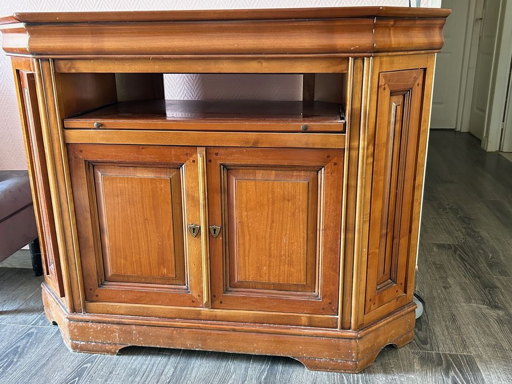 Meuble d'angle TV merisier 0 Saint-M�dard-de-Guizi�res (33)